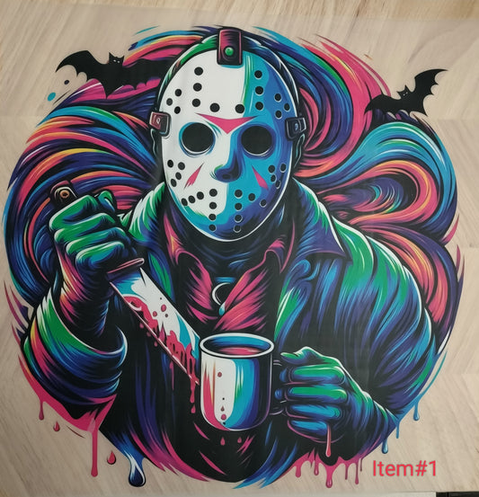 Horror Rainbow With Coffee