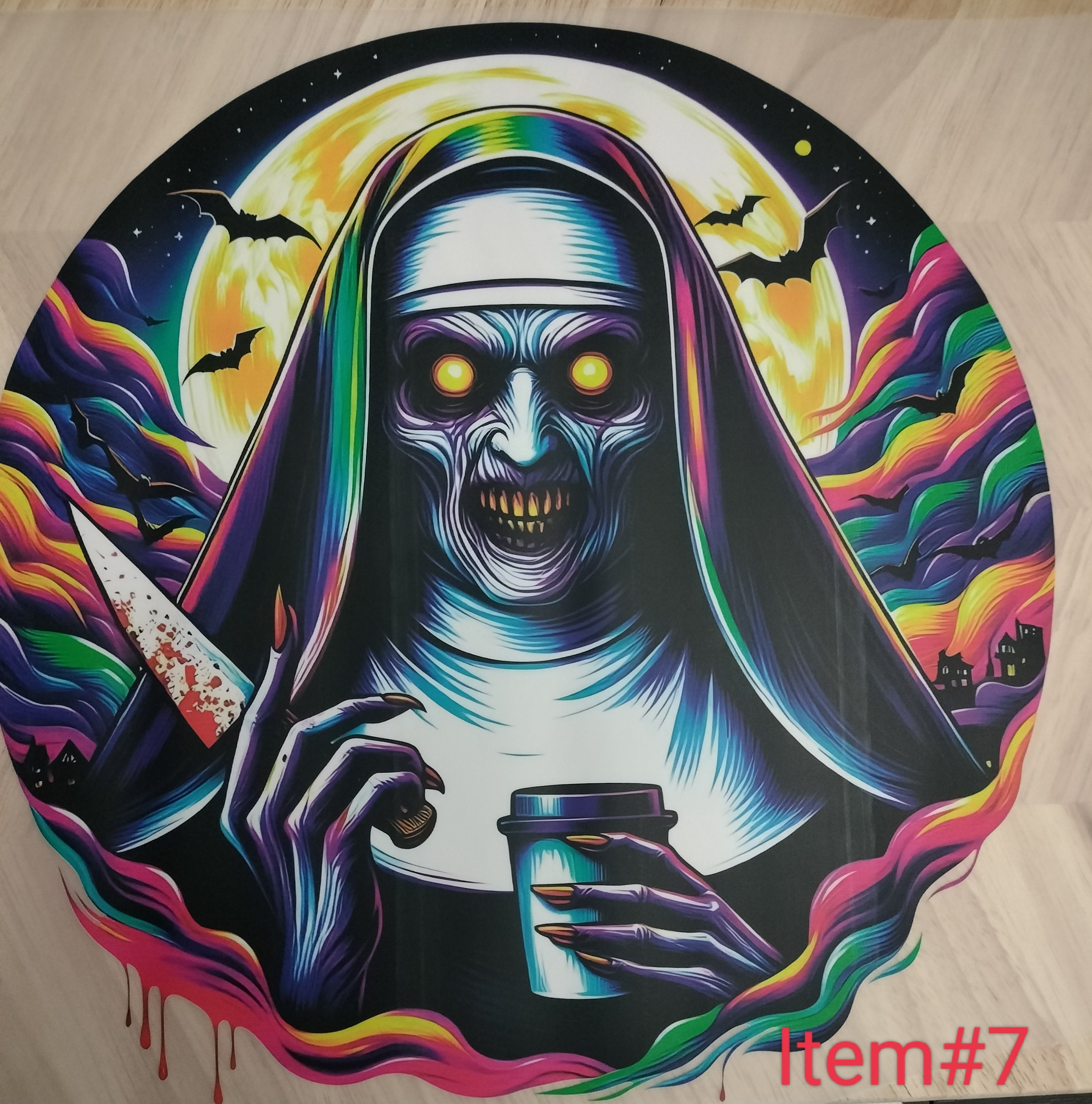 Horror Rainbow With Coffee
