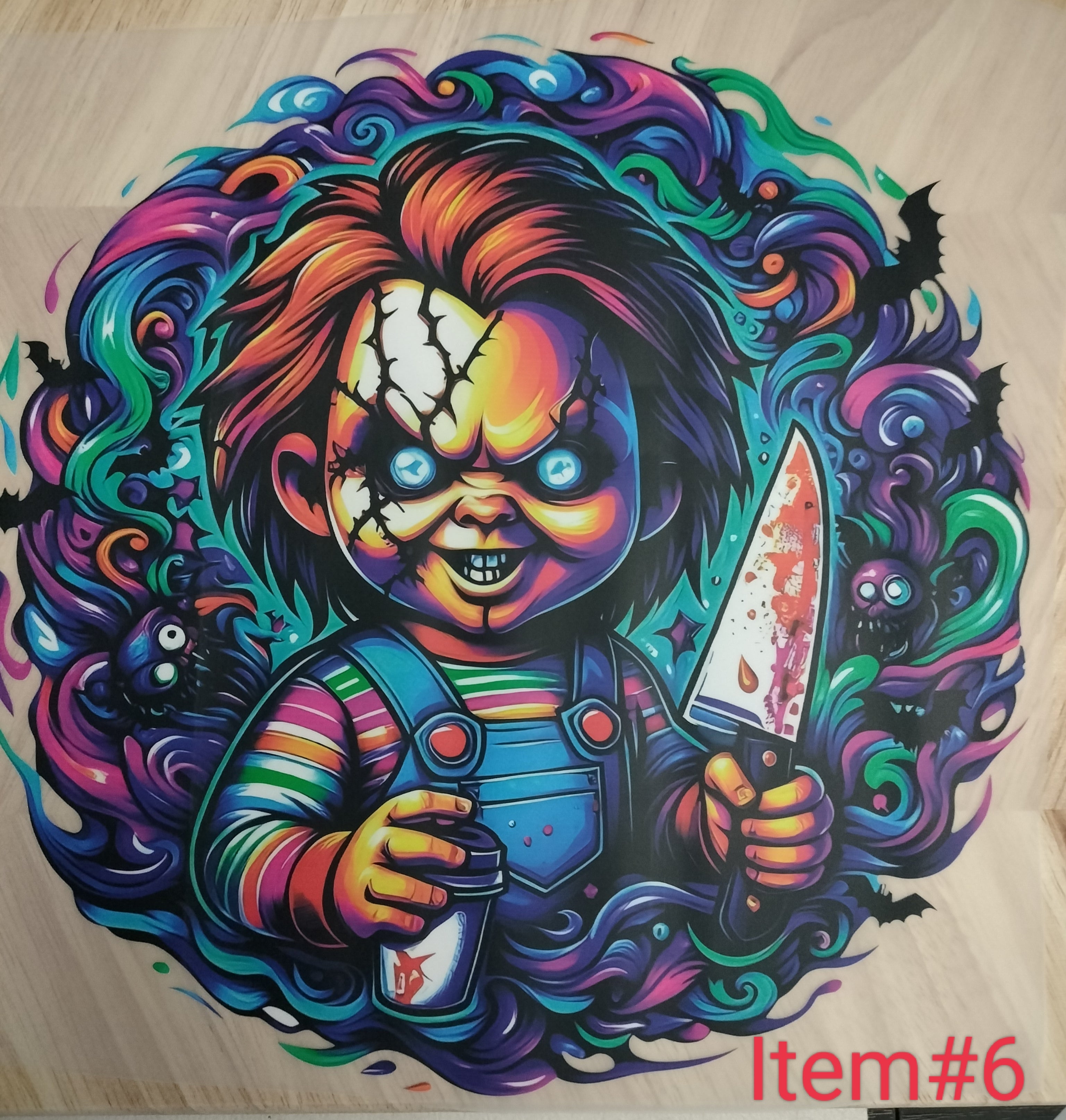 Horror Rainbow With Coffee