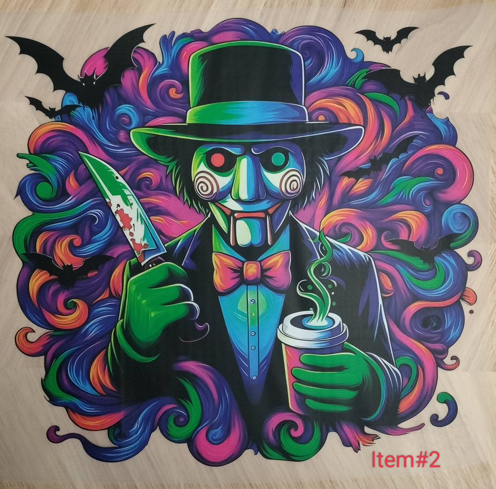 Horror Rainbow With Coffee
