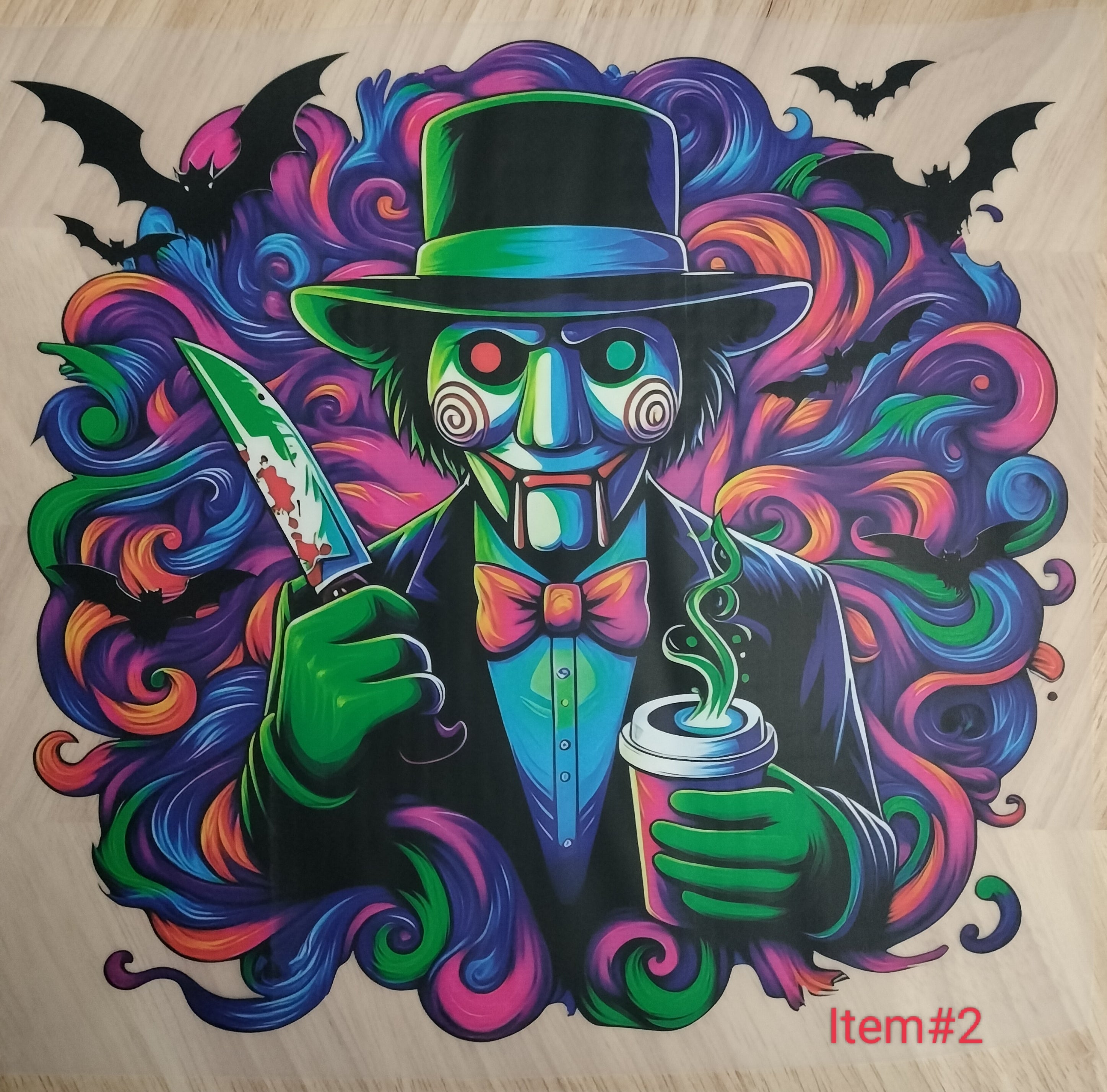 Horror Rainbow With Coffee