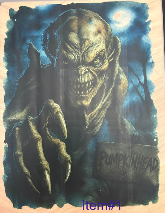 Sketched Horror for Shirts